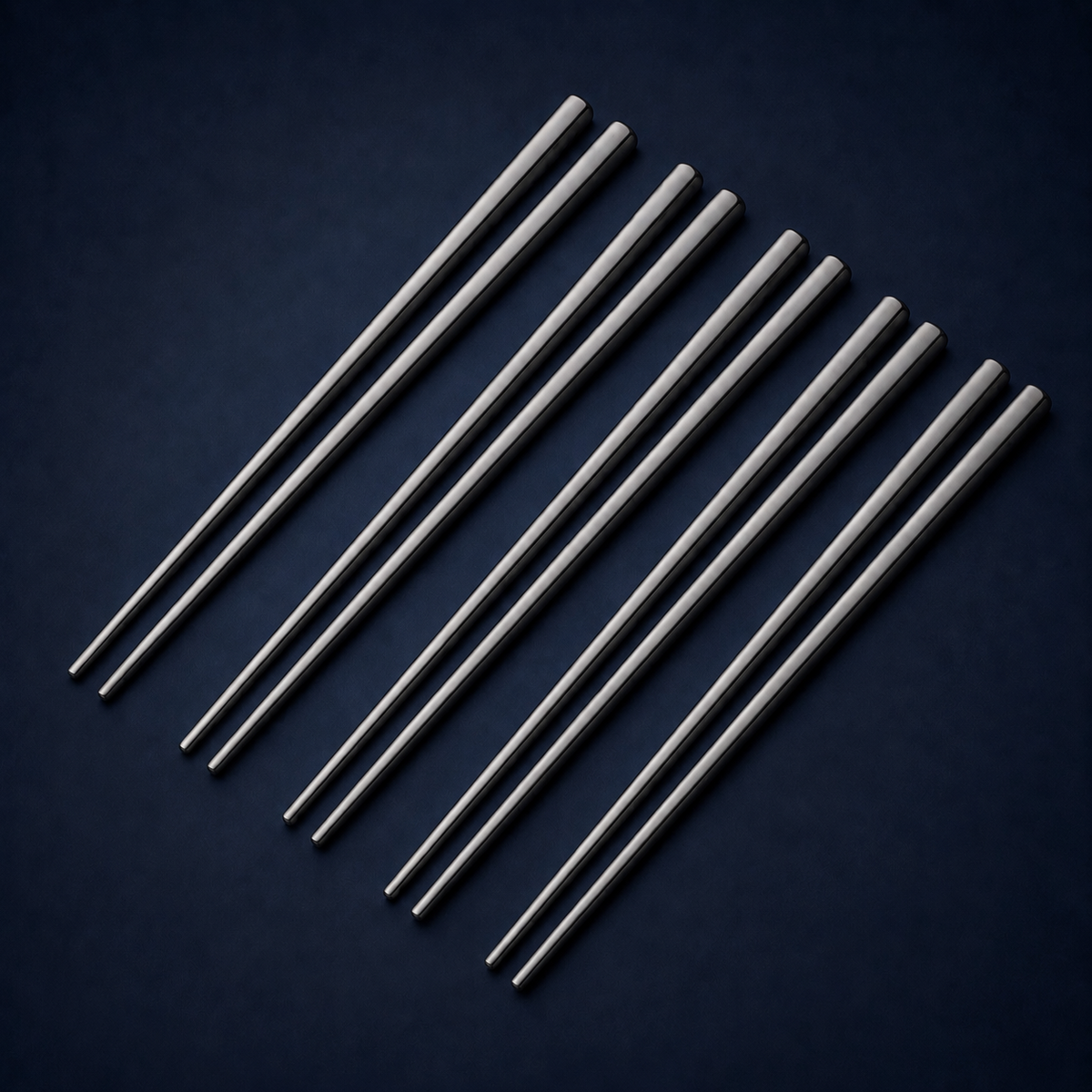 Baguettes en titane pur Maison Ferré®, set de 5 paires