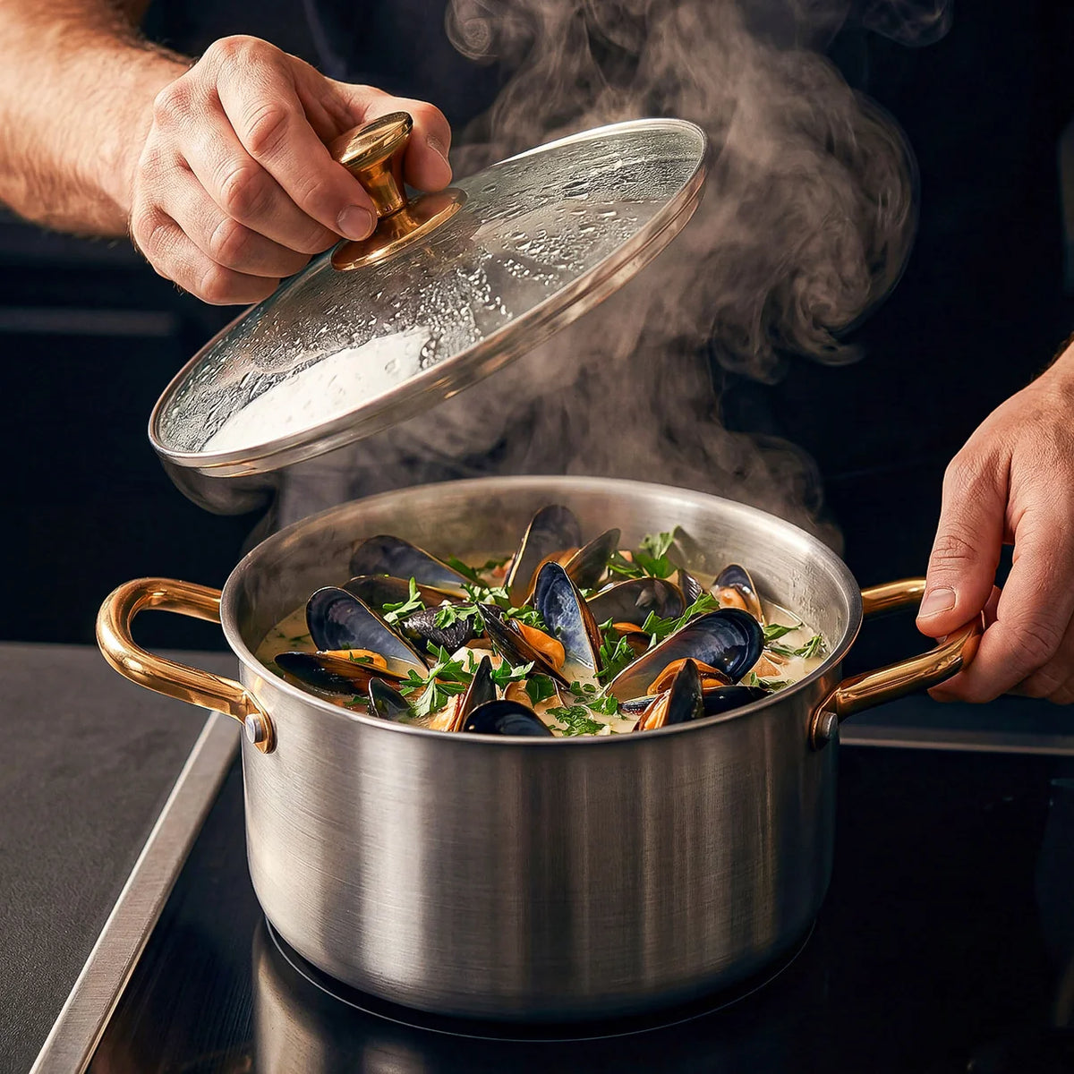 Signature Complete Titanium Cookware Set (14 pieces)