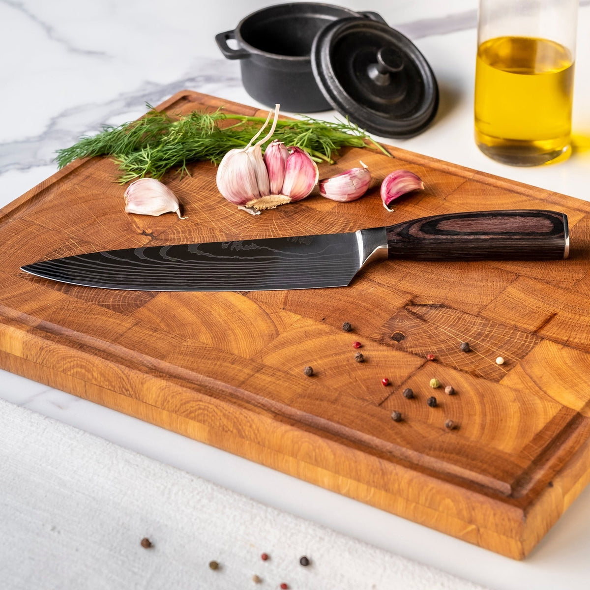 Coffret 3 Couteaux Japonais Maison Ferré® – vue 2