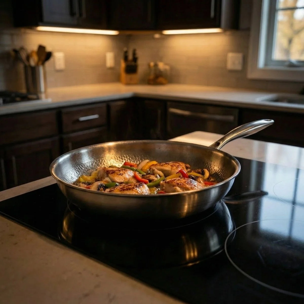 Hammered Pan + Spatula